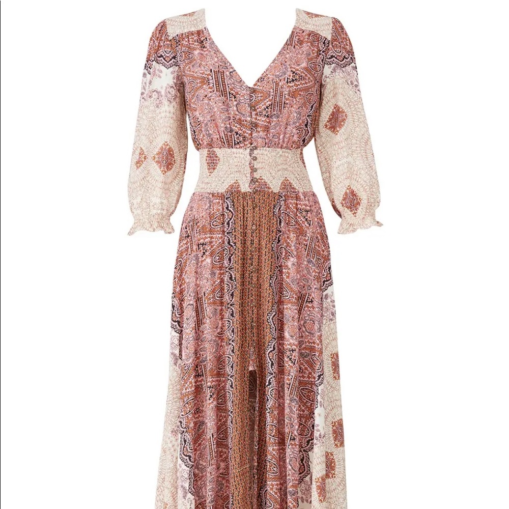 Free People Mexicali Maxi Dress - Rose